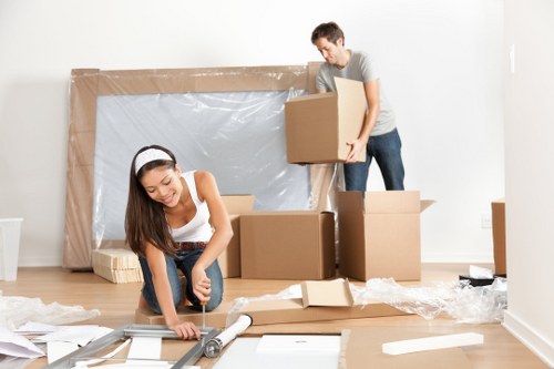 Careful handling of household furniture during a Collierswood removal