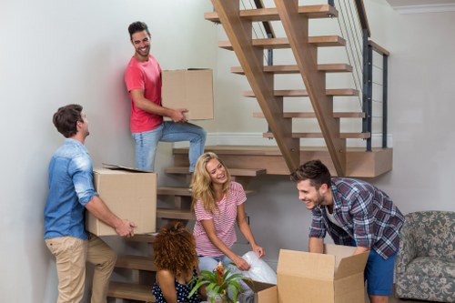 Careful furniture collection and delivery by a local van service