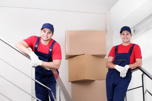 House movers planning a residential move in Colliers Wood