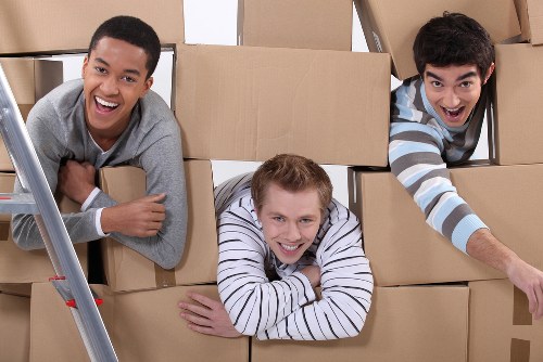 Professional movers handling a flat removal in Collierswood