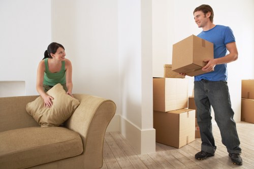 Unpacking support in a Collierswood home after moving day