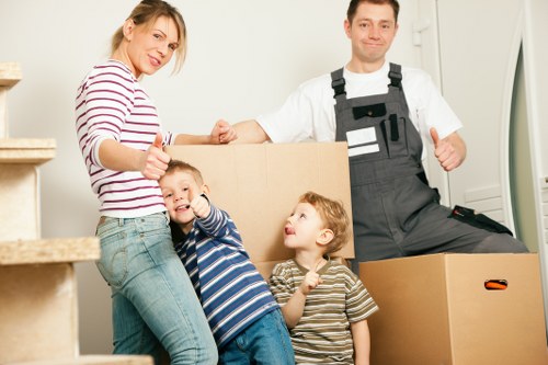 Team loading furniture for a local move in Collierswood
